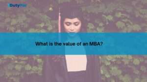 value of an MBA