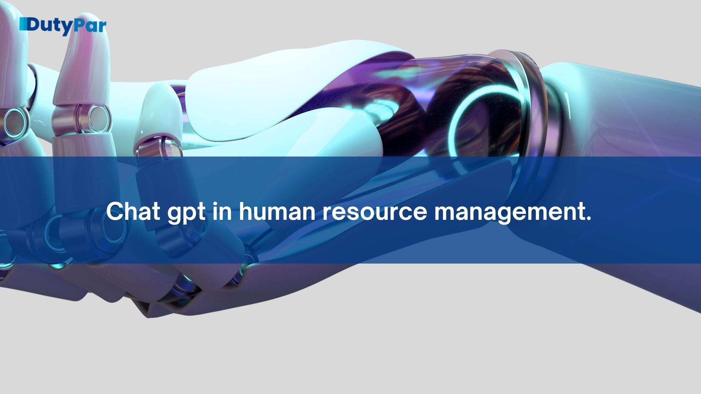 Chat gpt in human resource management.