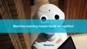 Machine learning based facial recognition