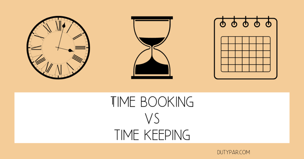 The Difference Between Time Keeping and Time Booking