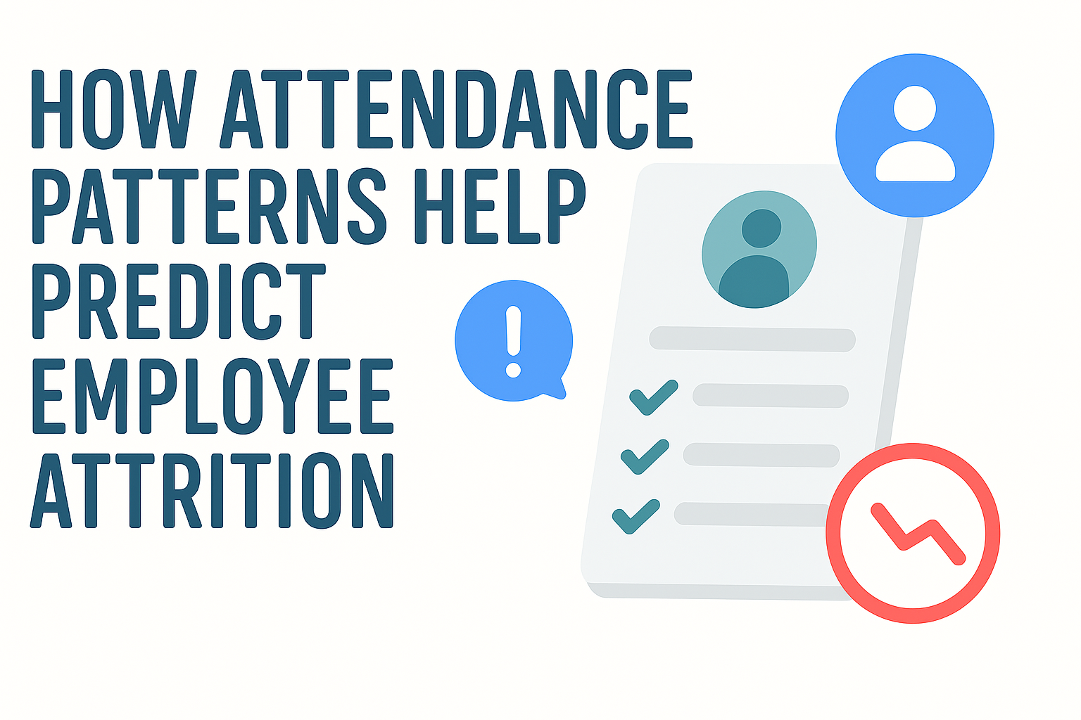 How Attendance Patterns Help Predict Employee Attrition