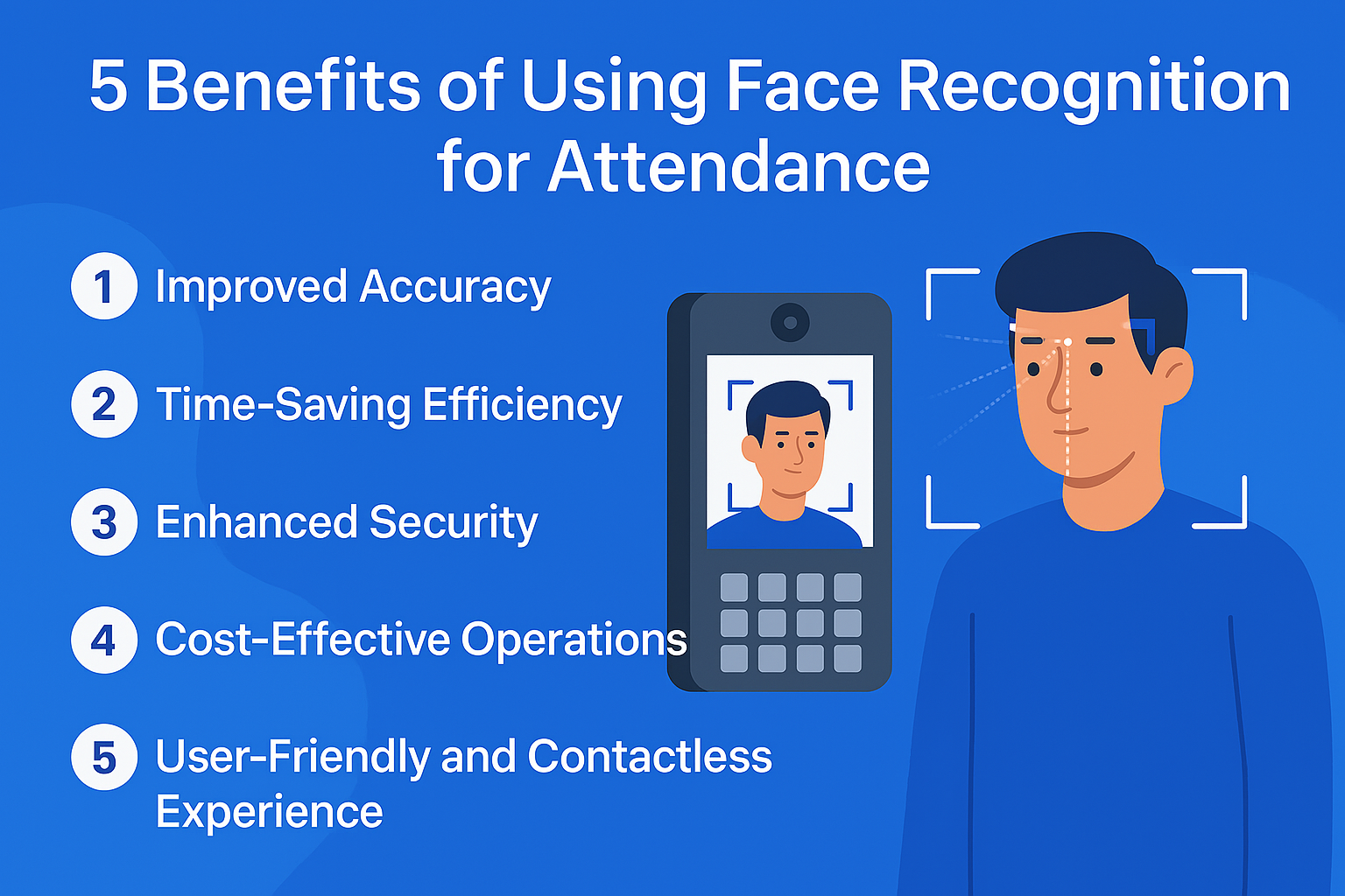 5 Benefits of Face Recognition for Attendance